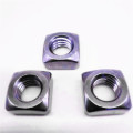 Stainless Steel Thread Slotted Castle Square Nuts